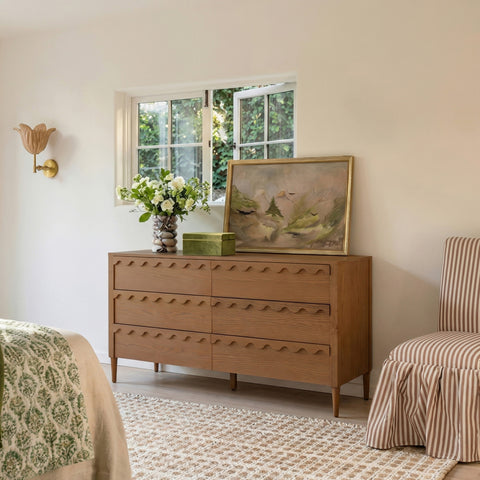Sabine Provence 62" 6-Drawer Dresser - image 2