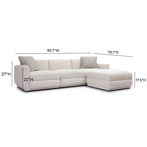 Alessia Rivoli 4-Piece Modular Sectional - image 6