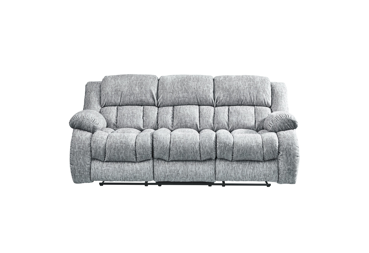ashton grey reclining sofa
