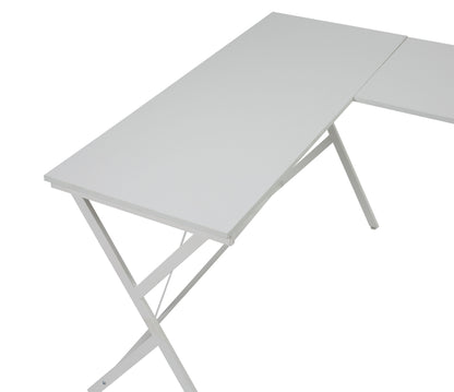 Zander Computer Desk, White Finish