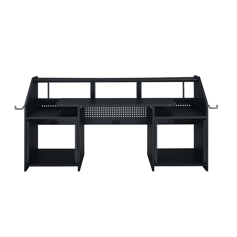 zorina music desk, black finish