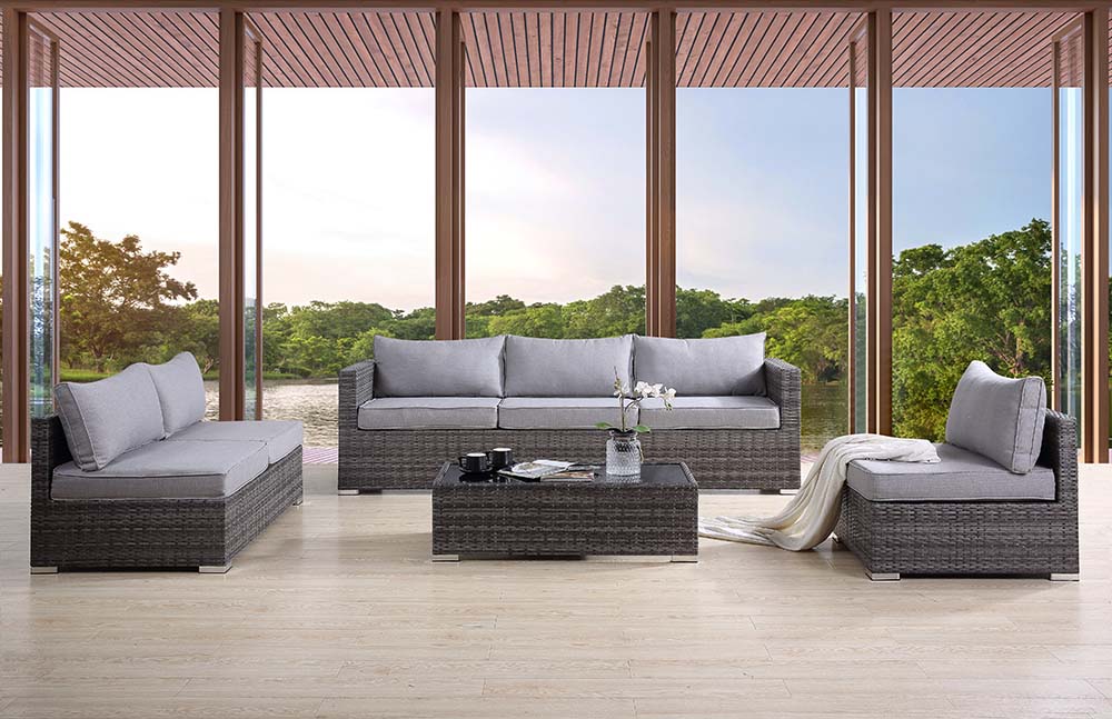 4PC PACK PATIO SOFA SET