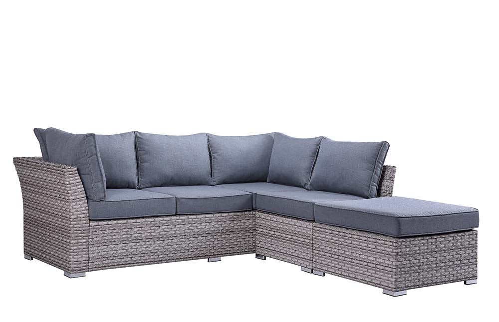 patio sectional sofa & cocktail table