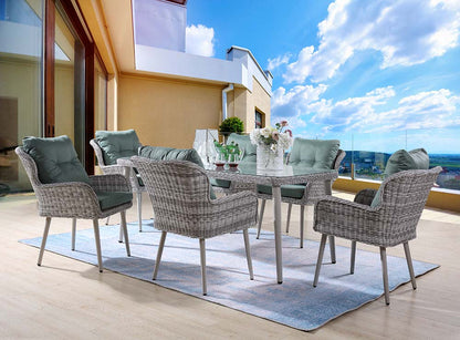 7PC PATIO DINING SET